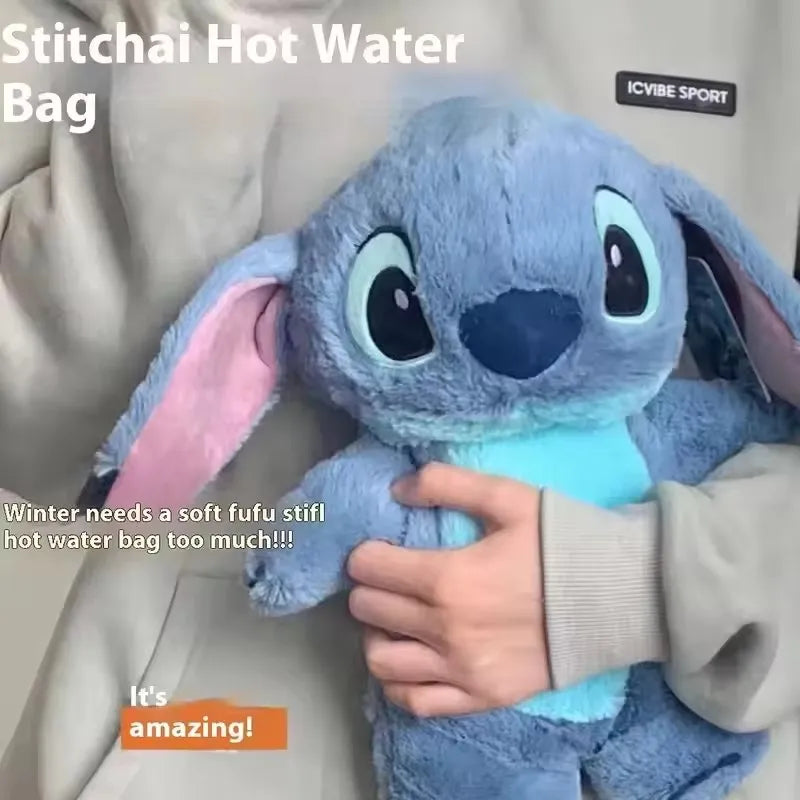 Stitch Disney Anime Winter Extra Large Plush Hot Water Bottle