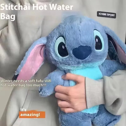 Stitch Disney Anime Winter Extra Large Plush Hot Water Bottle