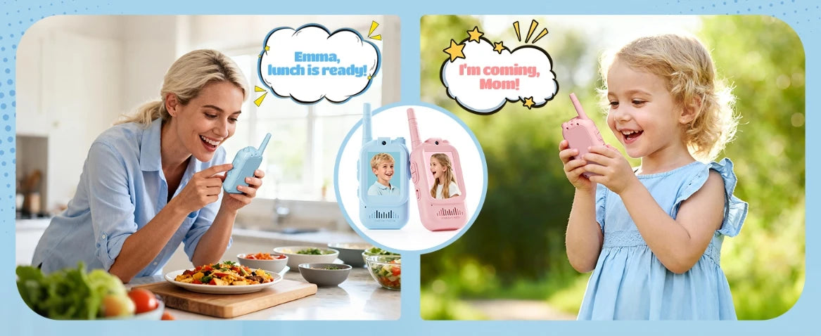 Video Walkie Talkies for Kids