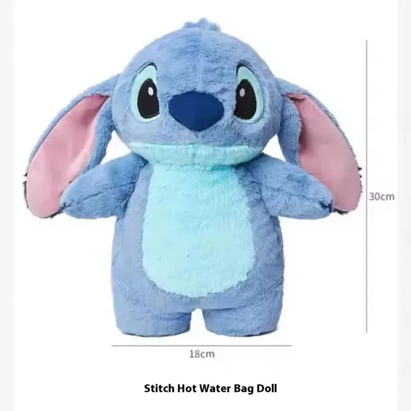 Stitch Disney Anime Winter Extra Large Plush Hot Water Bottle