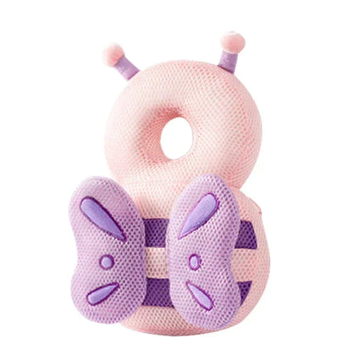 Head Back Protector Baby Protect Pillow Learn Walk Head Protector Cushion Anti Fall Backward Cap Carry Cartoon Kids Safe