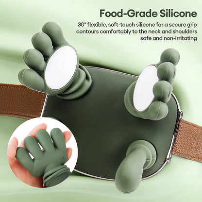 Neck Shoulder Massager N7 Kneading Massager Shawl 3-Level Modes Neck Cervical Waist Leg Body Muscles Massage Pillow