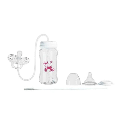 Hands Free PP Baby Feeding Bottle with Tube Anti-Colic Nursing System, Bpa Free